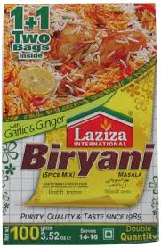 LAZIZA BIRYANI MASALA 100G