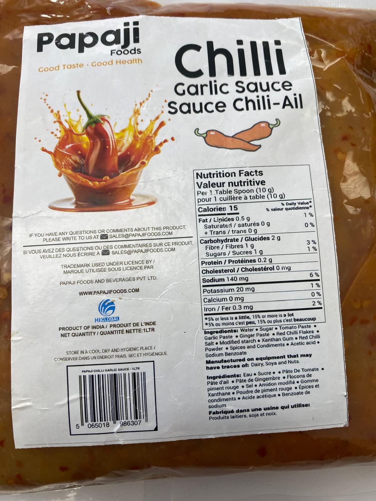 PAPAJI CHILI GARLIC SAUCE
